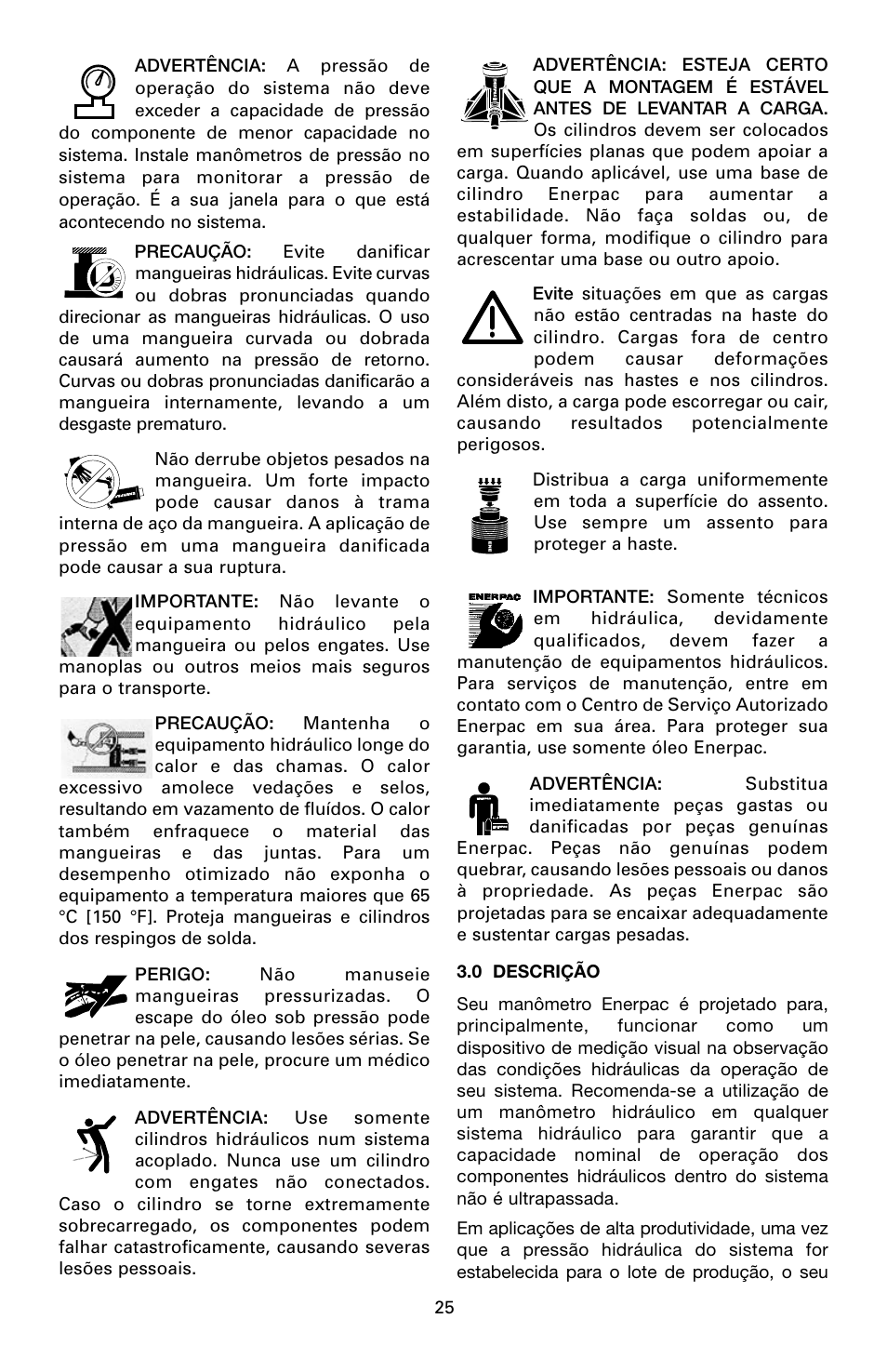 Enerpac V-Series User Manual | Page 25 / 28