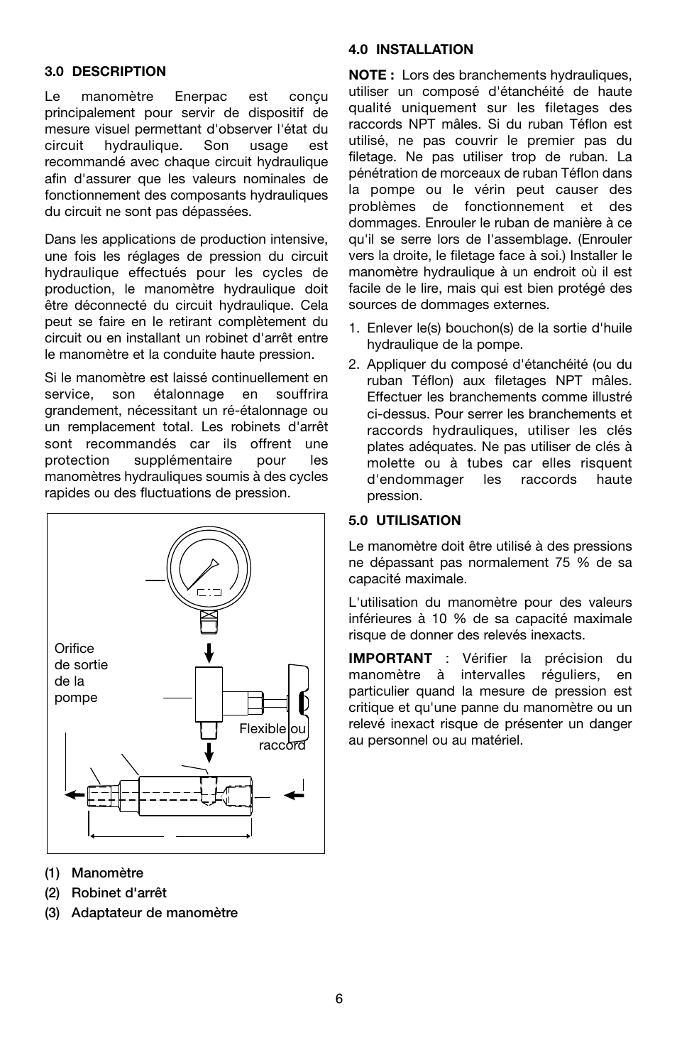 Enerpac V-Series User Manual | Page 6 / 28