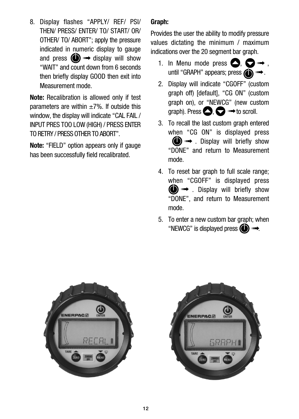 Enerpac DGR-Series User Manual | Page 12 / 144