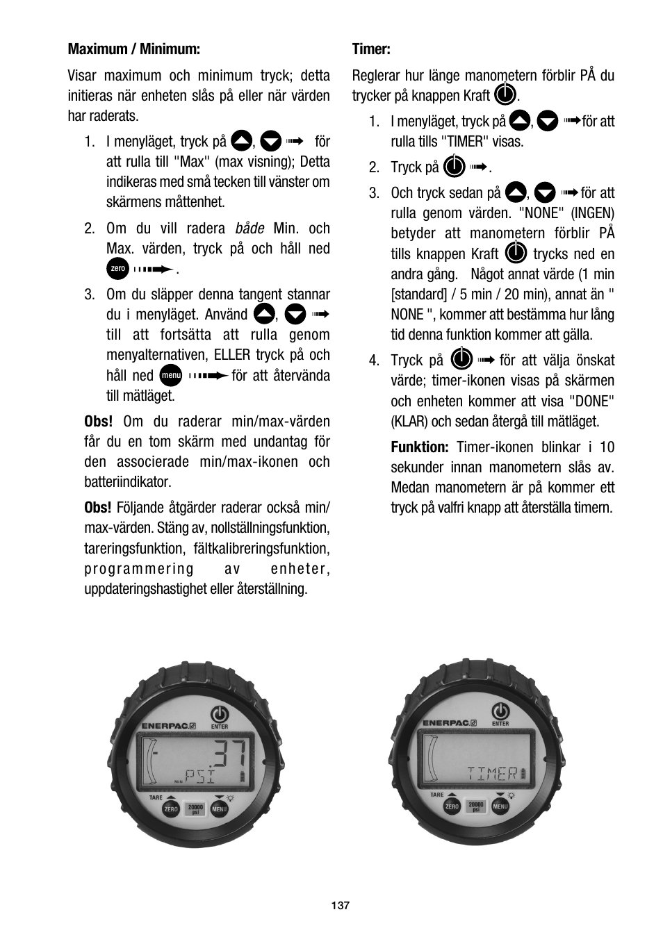 Enerpac DGR-Series User Manual | Page 137 / 144