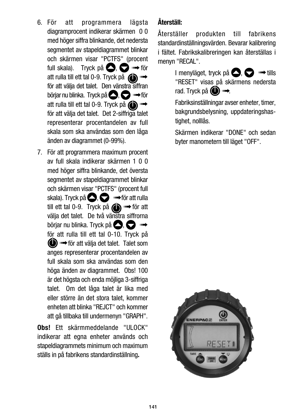 Enerpac DGR-Series User Manual | Page 141 / 144