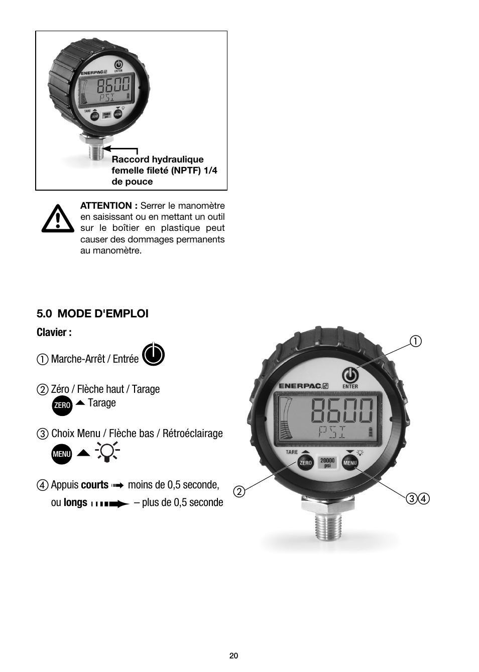 Enerpac DGR-Series User Manual | Page 20 / 144