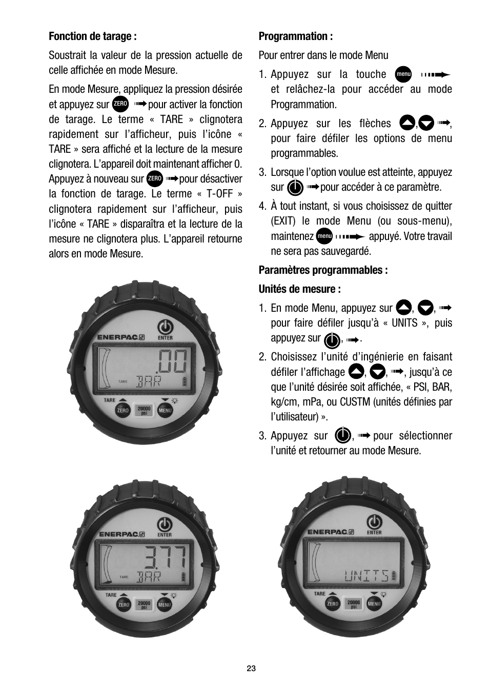 Enerpac DGR-Series User Manual | Page 23 / 144