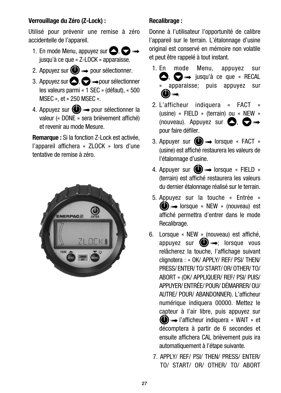 Enerpac DGR-Series User Manual | Page 27 / 144