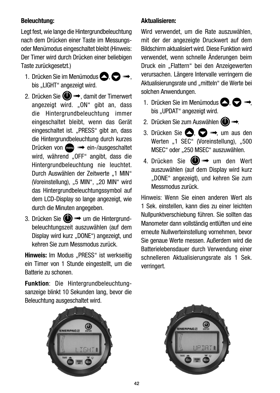 Enerpac DGR-Series User Manual | Page 42 / 144