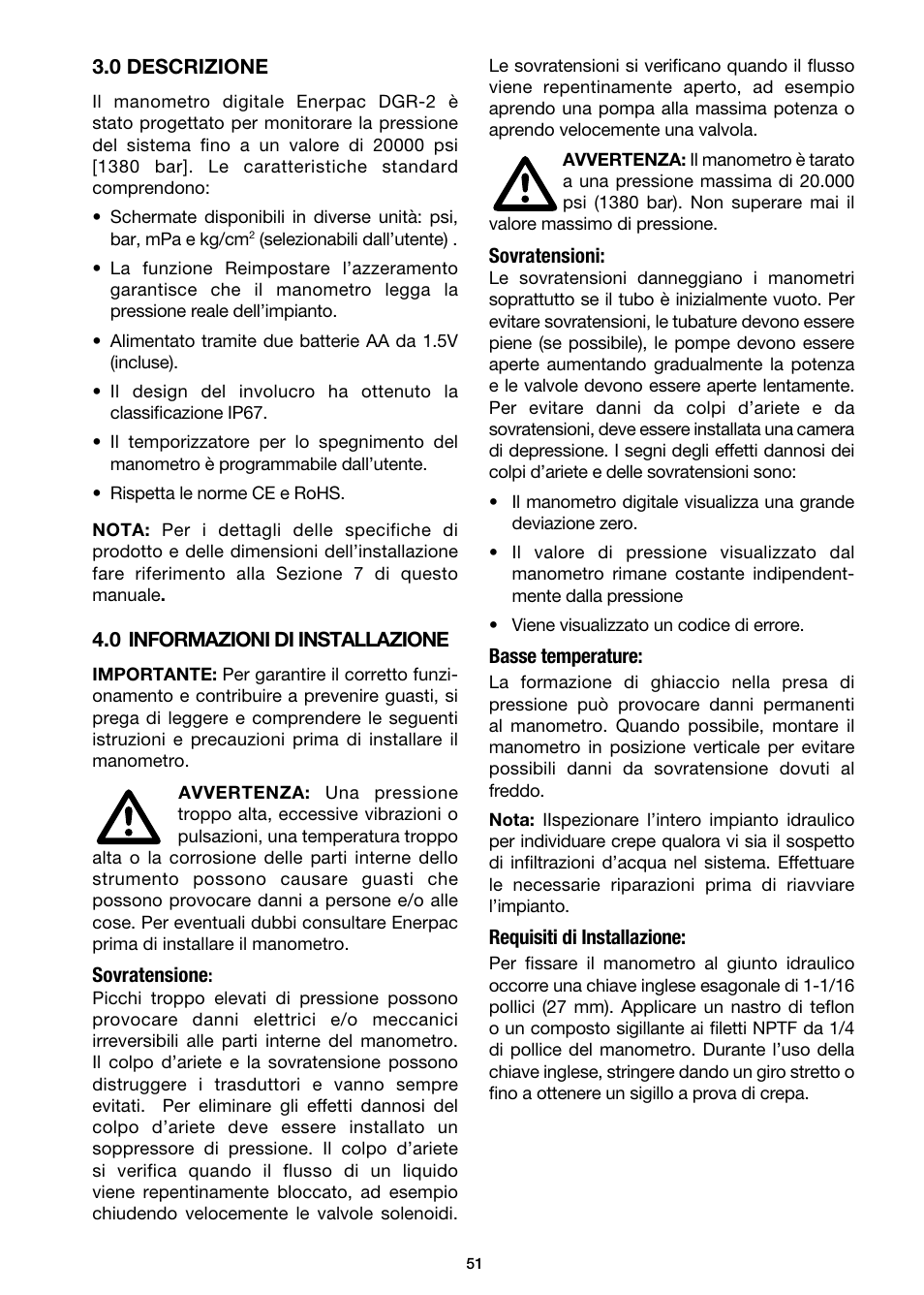 Enerpac DGR-Series User Manual | Page 51 / 144