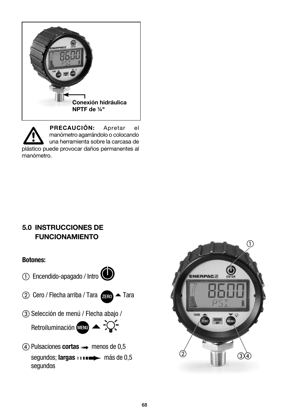 Enerpac DGR-Series User Manual | Page 68 / 144