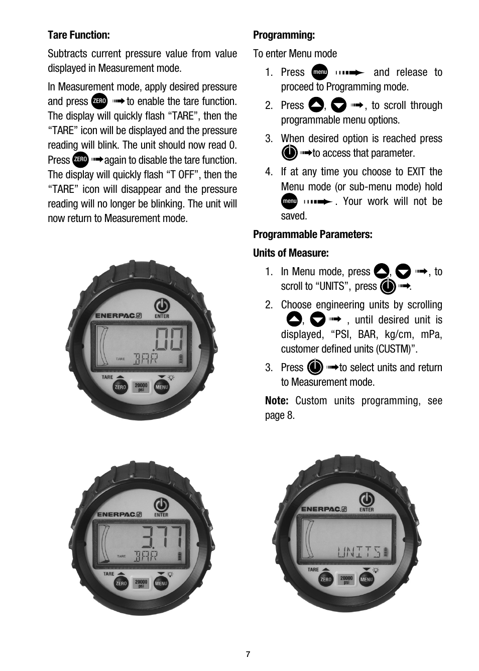 Enerpac DGR-Series User Manual | Page 7 / 144