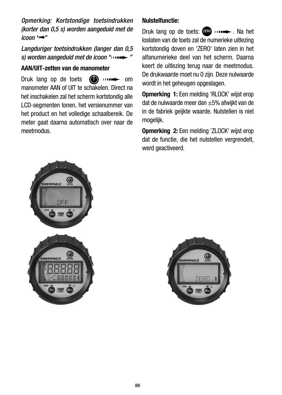 Enerpac DGR-Series User Manual | Page 86 / 144