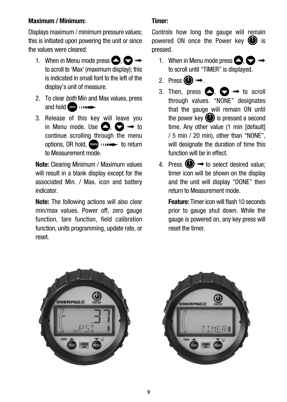 Enerpac DGR-Series User Manual | Page 9 / 144