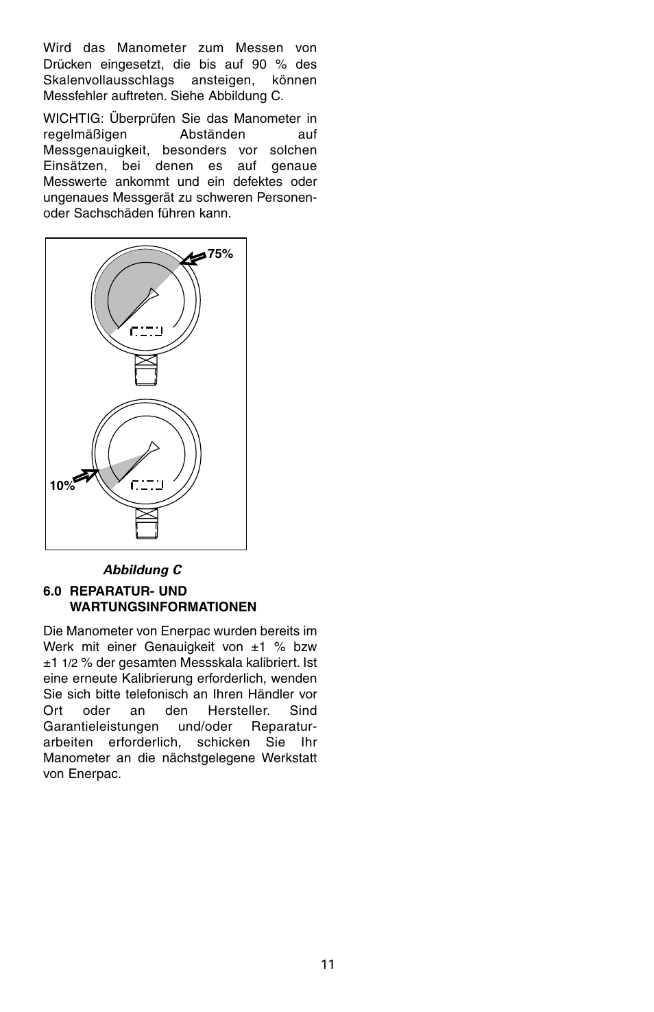 Enerpac T-Series User Manual | Page 11 / 28