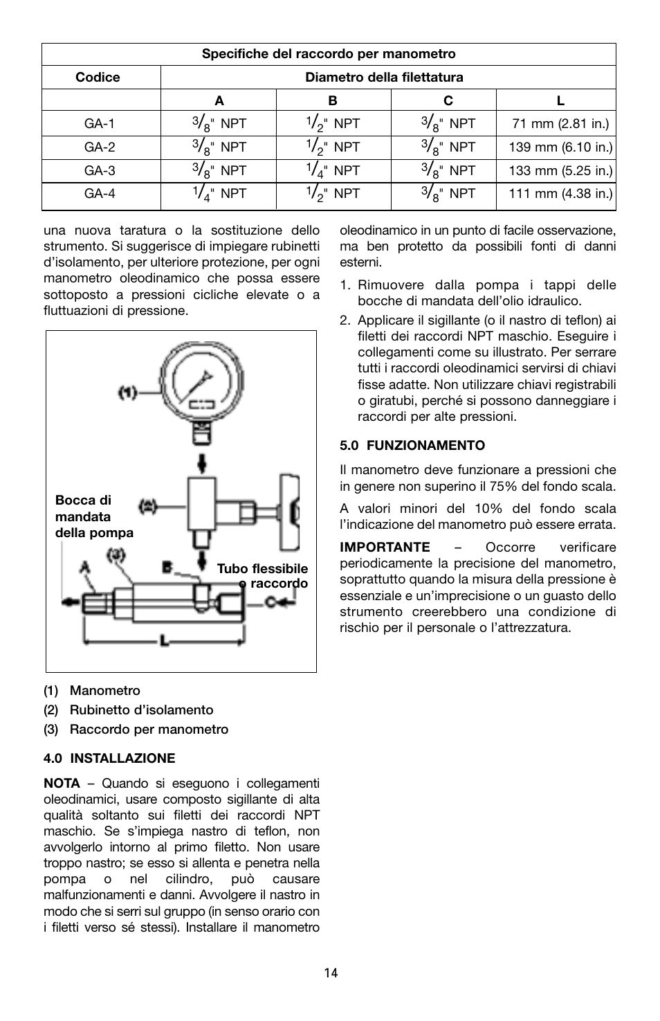 Enerpac G-Series User Manual | Page 14 / 40