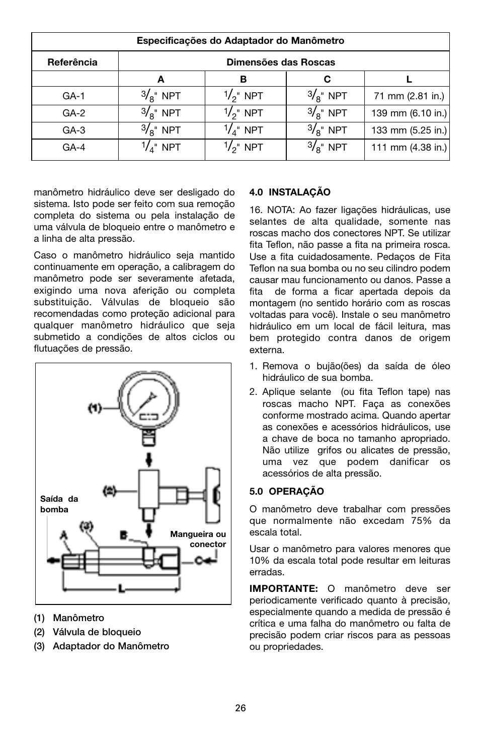 Enerpac G-Series User Manual | Page 26 / 40