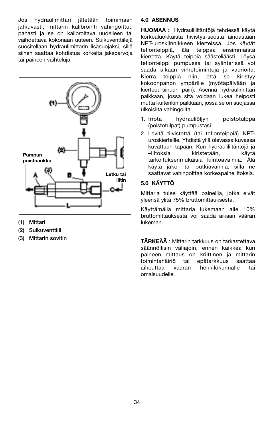 Enerpac G-Series User Manual | Page 34 / 40