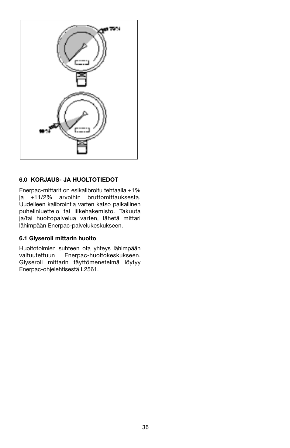 Enerpac G-Series User Manual | Page 35 / 40