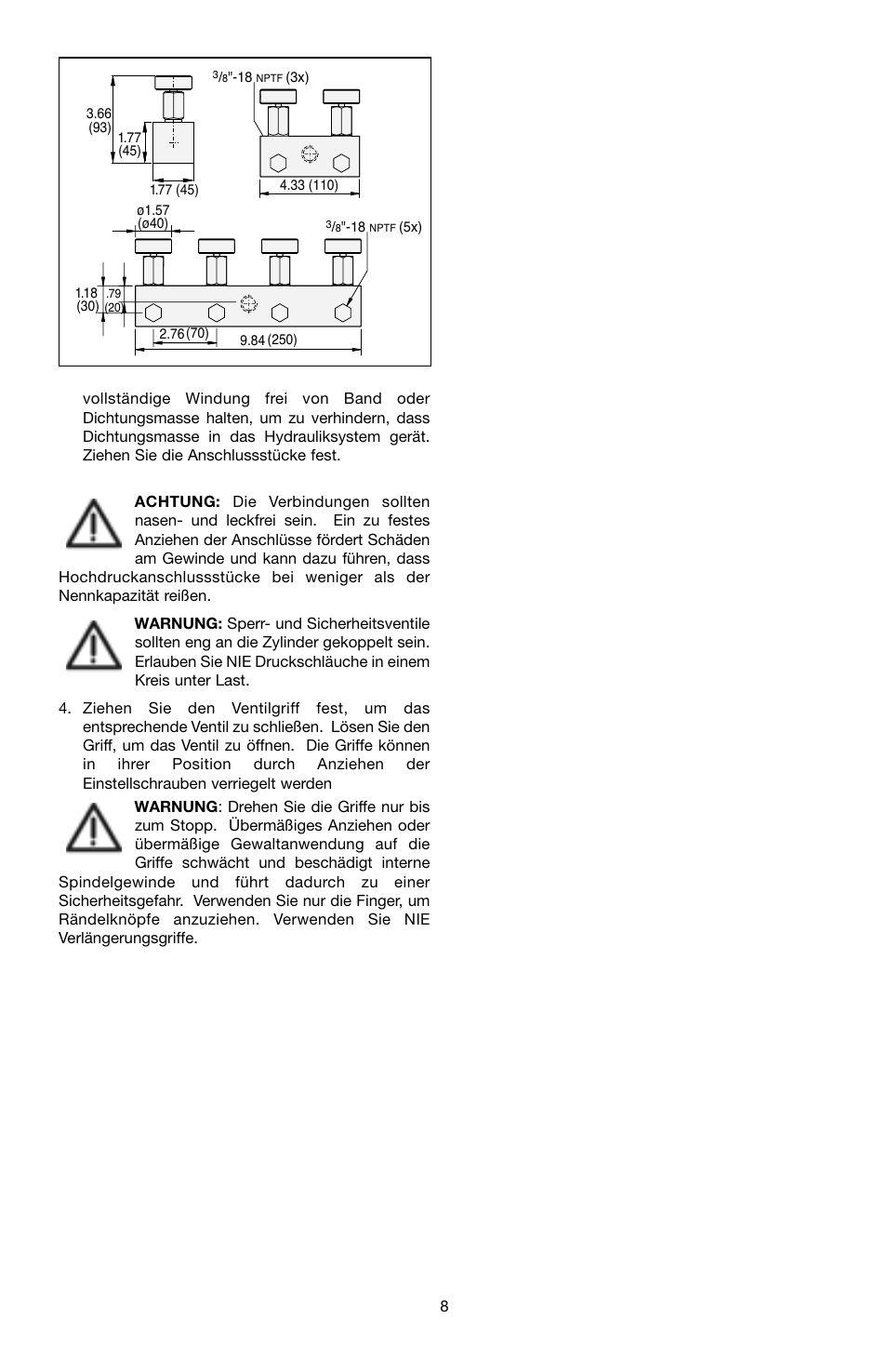 Enerpac AM-Series User Manual | Page 8 / 33