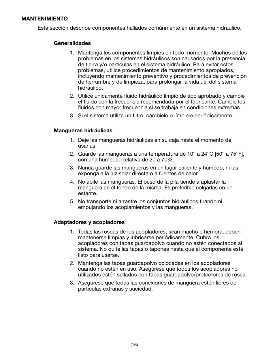 Enerpac H700-Series User Manual | Page 16 / 28