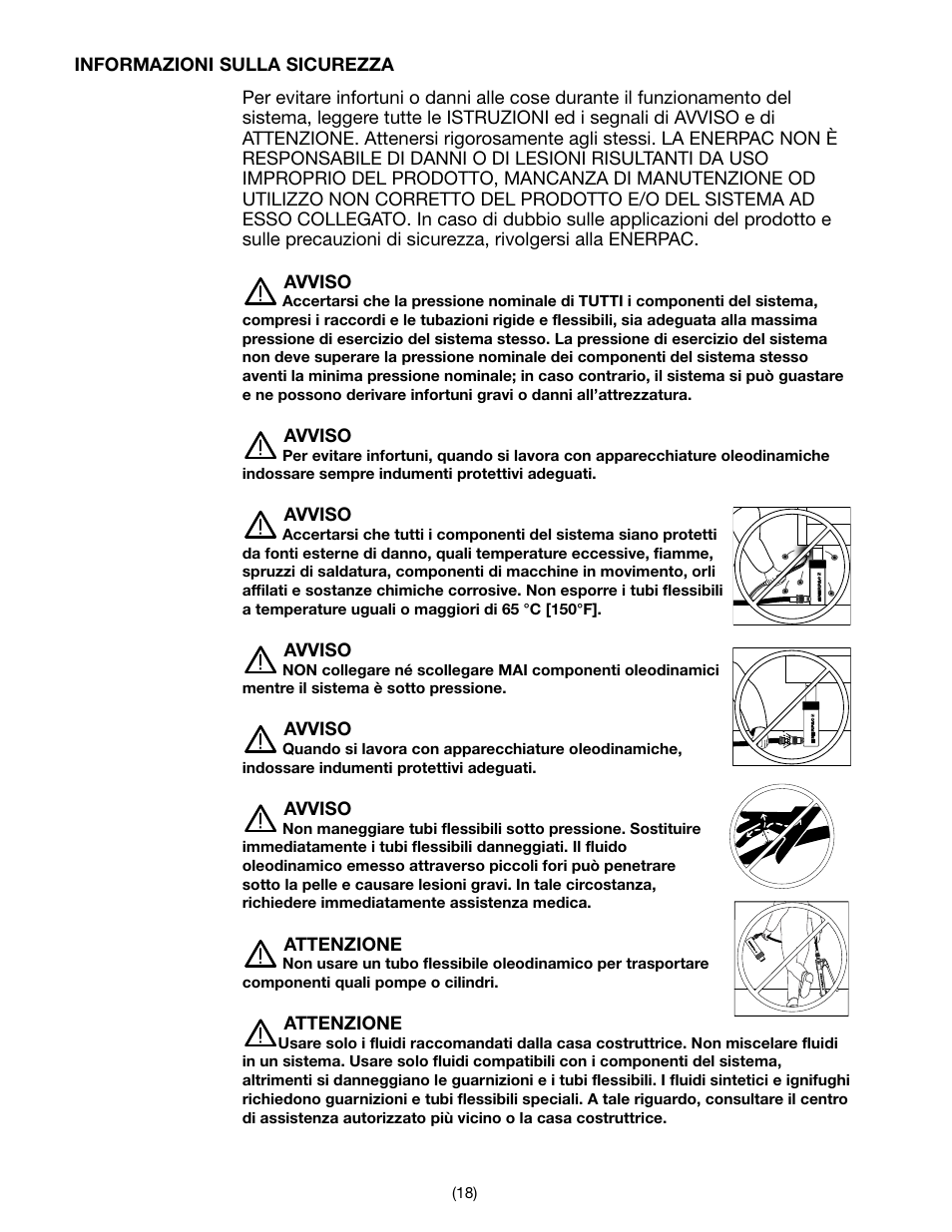 Enerpac H700-Series User Manual | Page 18 / 28