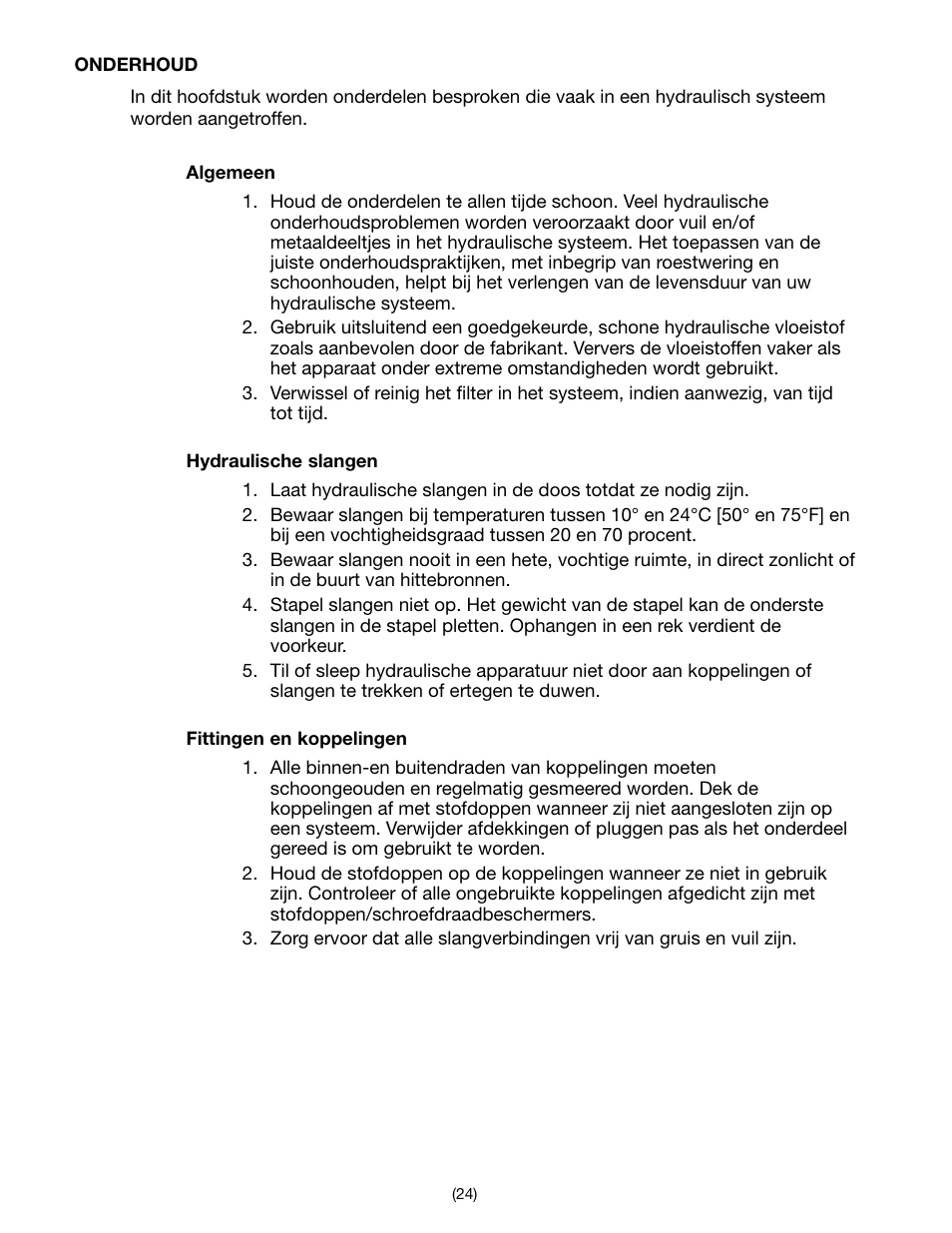 Enerpac H700-Series User Manual | Page 24 / 28