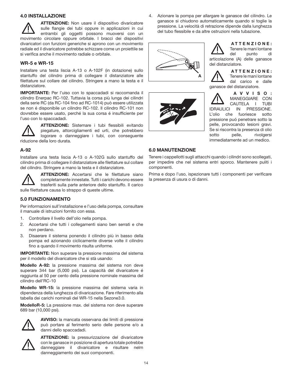 Enerpac А-Series User Manual | Page 14 / 24