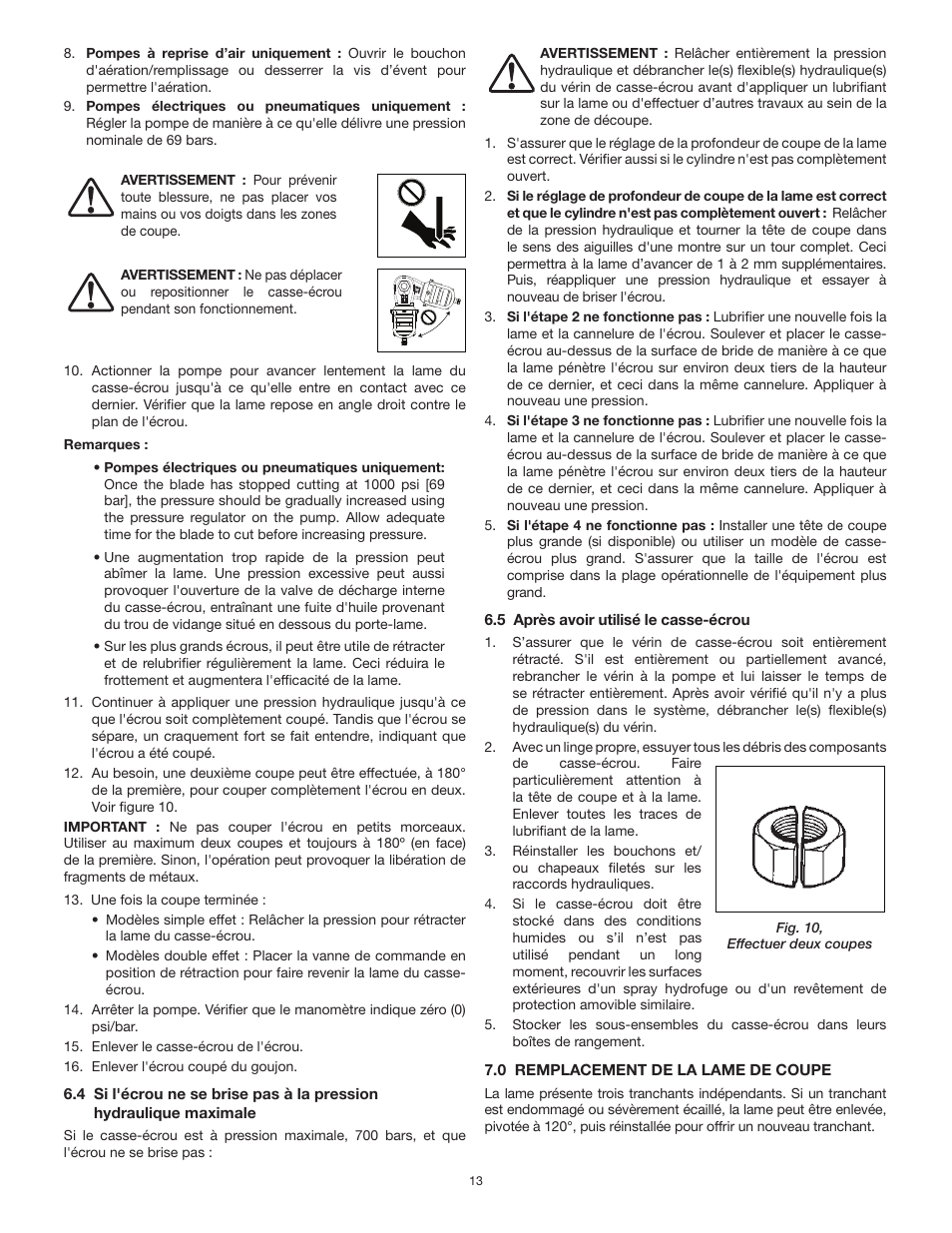 Enerpac NS-Series User Manual | Page 13 / 92