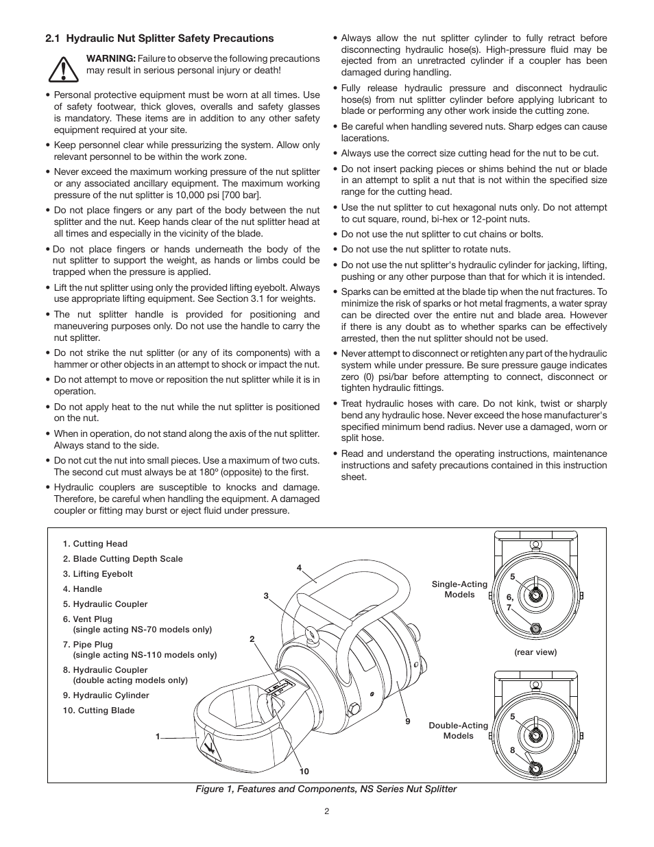 Enerpac NS-Series User Manual | Page 2 / 92