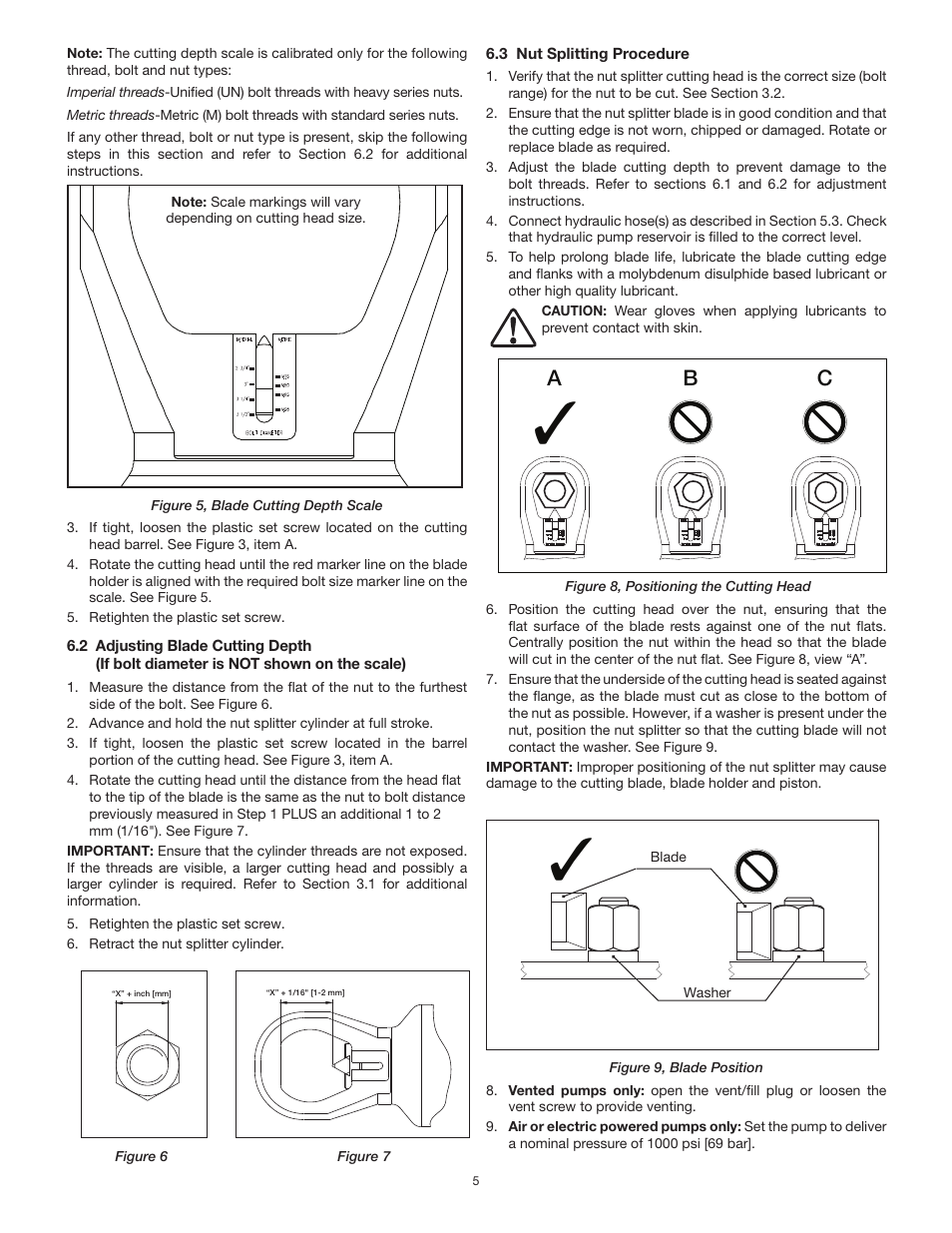 Ab c | Enerpac NS-Series User Manual | Page 5 / 92