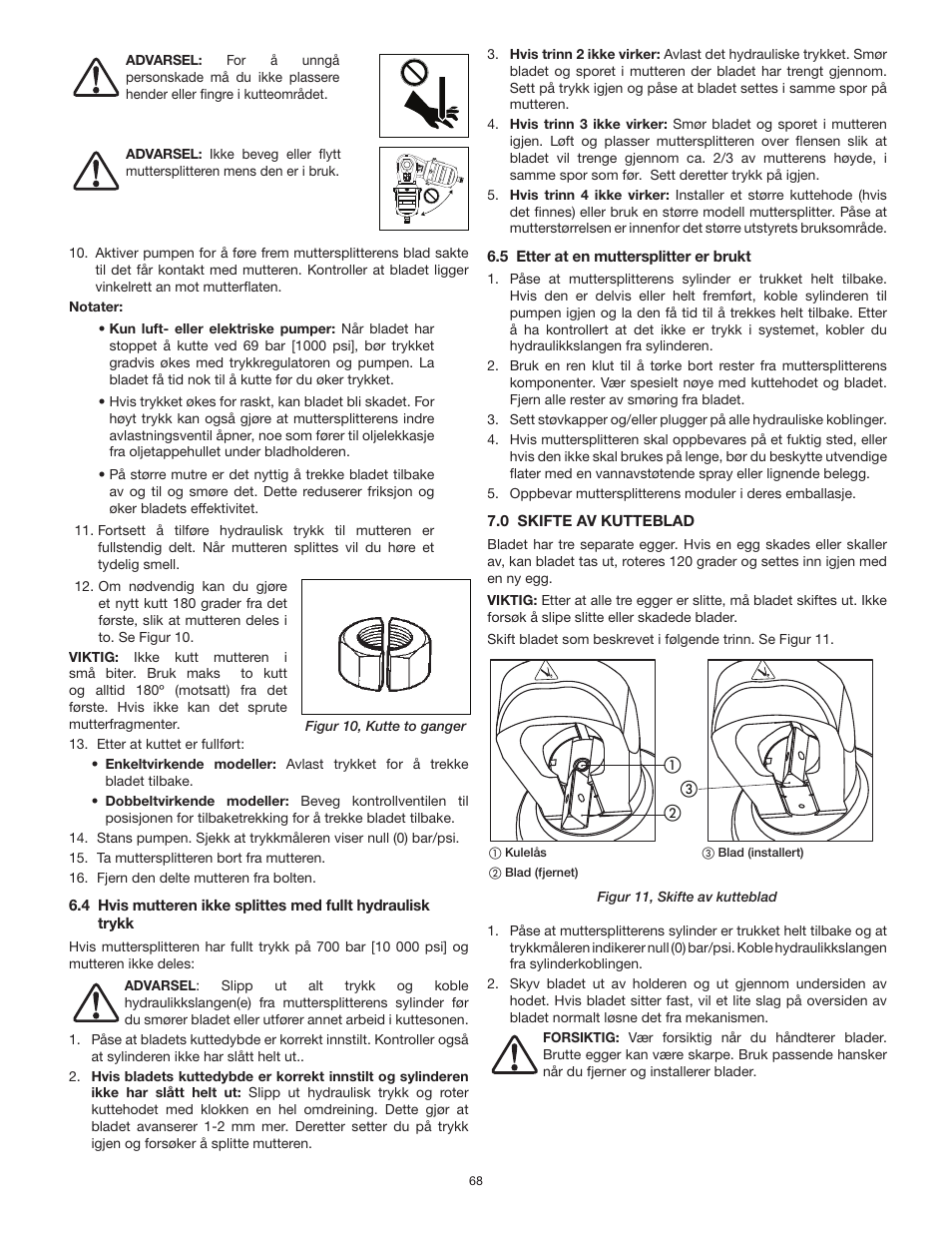 Enerpac NS-Series User Manual | Page 68 / 92