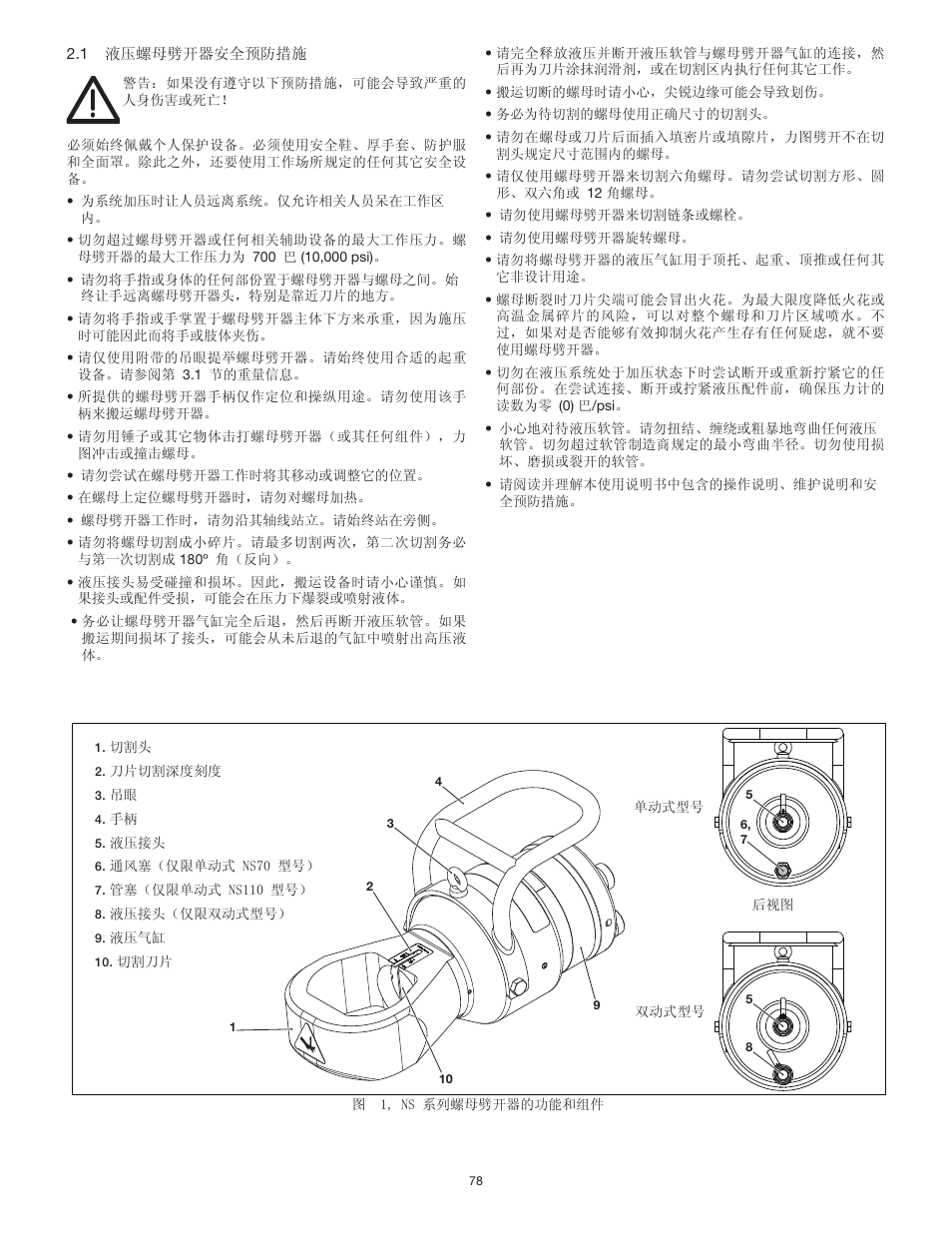 Enerpac NS-Series User Manual | Page 78 / 92