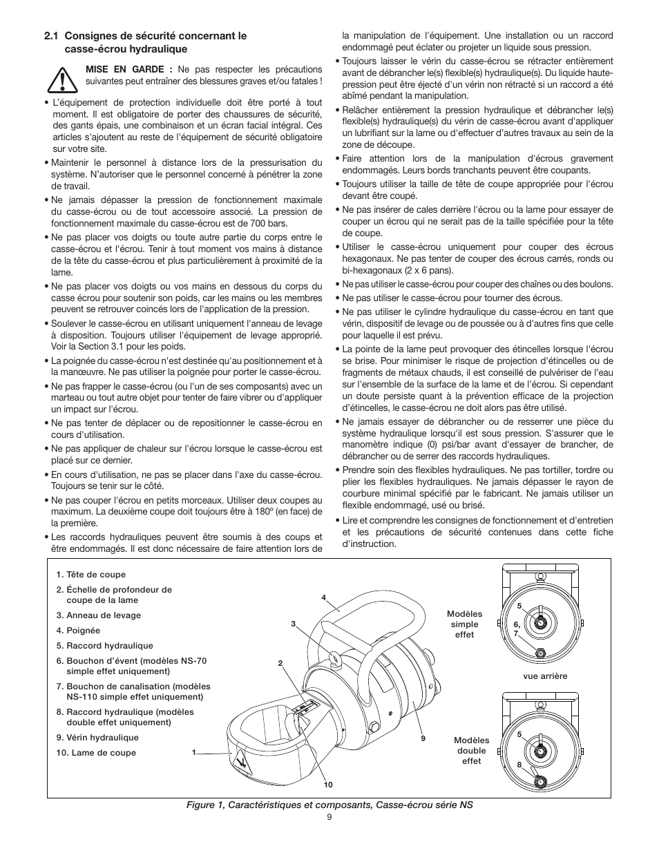 Enerpac NS-Series User Manual | Page 9 / 92