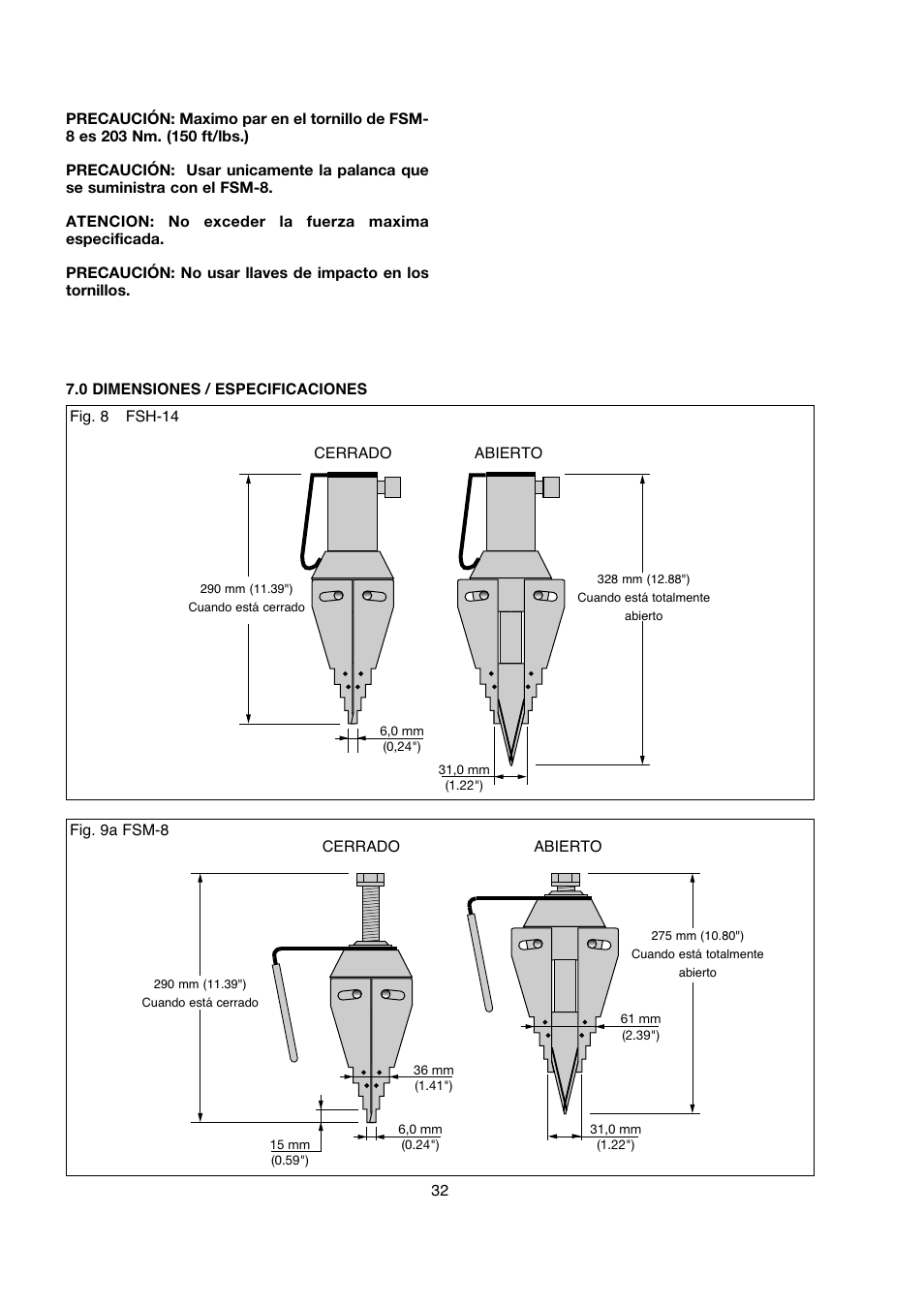 Enerpac FSM-Series User Manual | Page 32 / 56