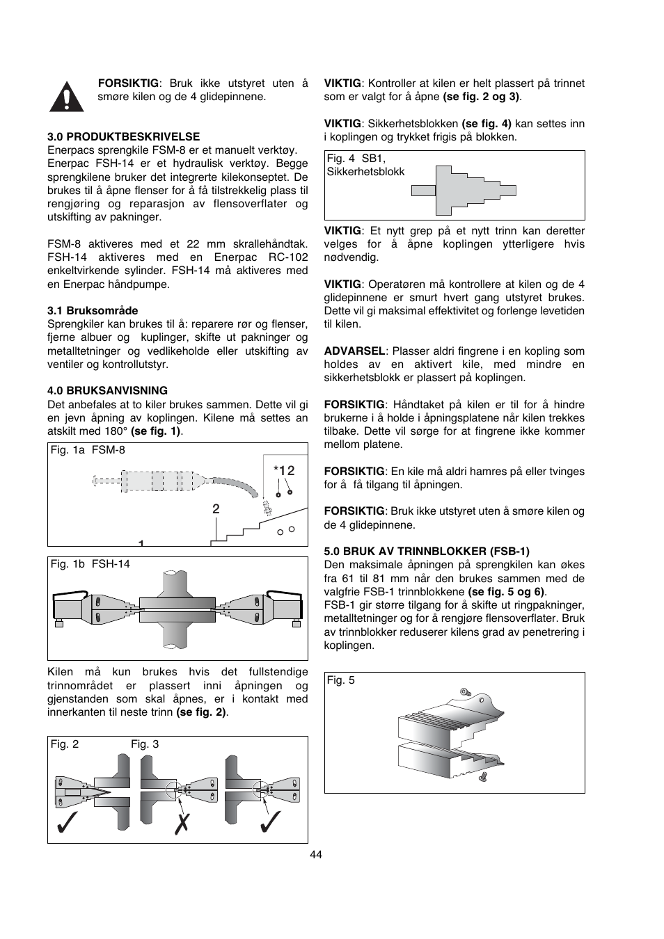 Enerpac FSM-Series User Manual | Page 44 / 56