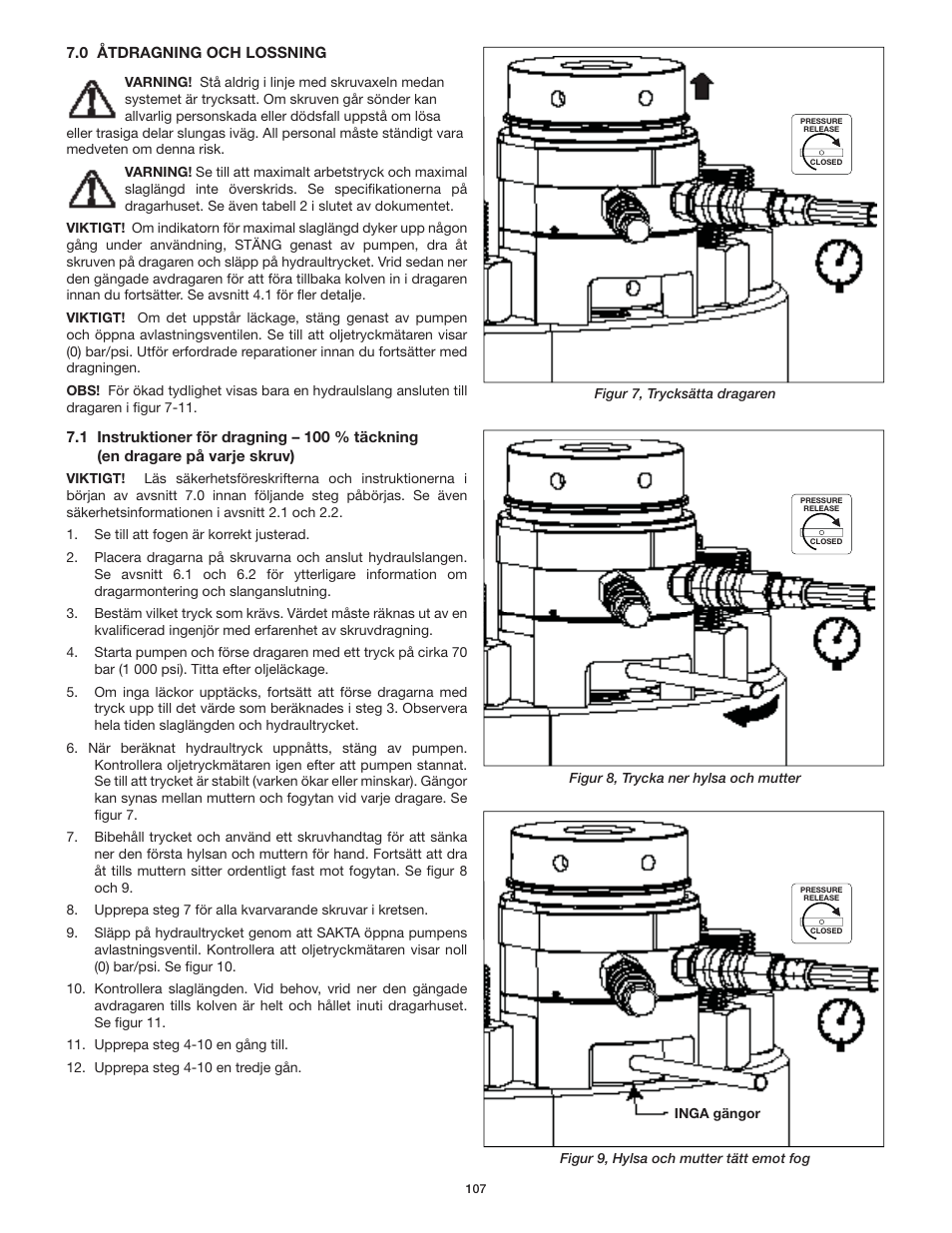 Enerpac GT-Series User Manual | Page 107 / 134