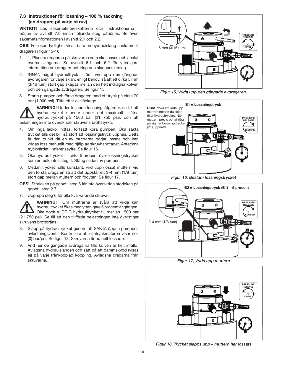 Enerpac GT-Series User Manual | Page 110 / 134