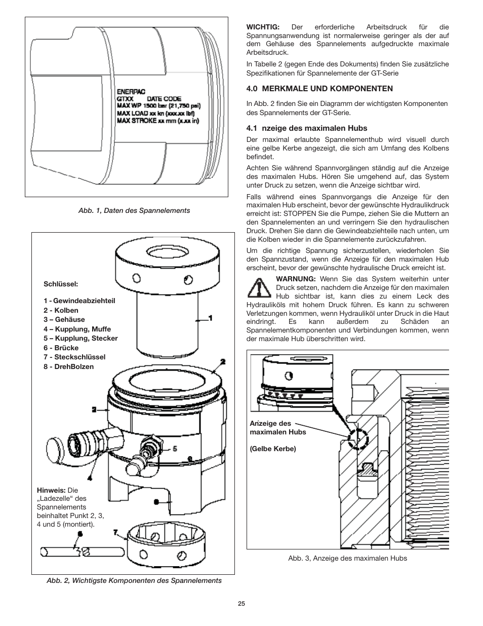 Enerpac GT-Series User Manual | Page 25 / 134