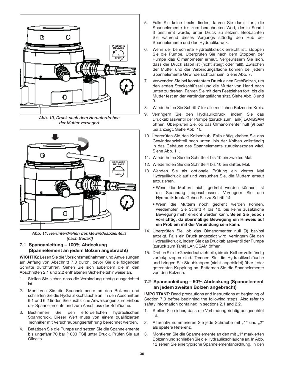 Enerpac GT-Series User Manual | Page 30 / 134