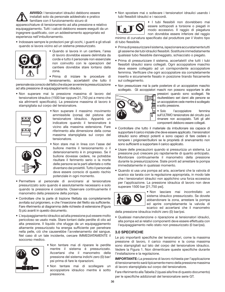 Enerpac GT-Series User Manual | Page 36 / 134