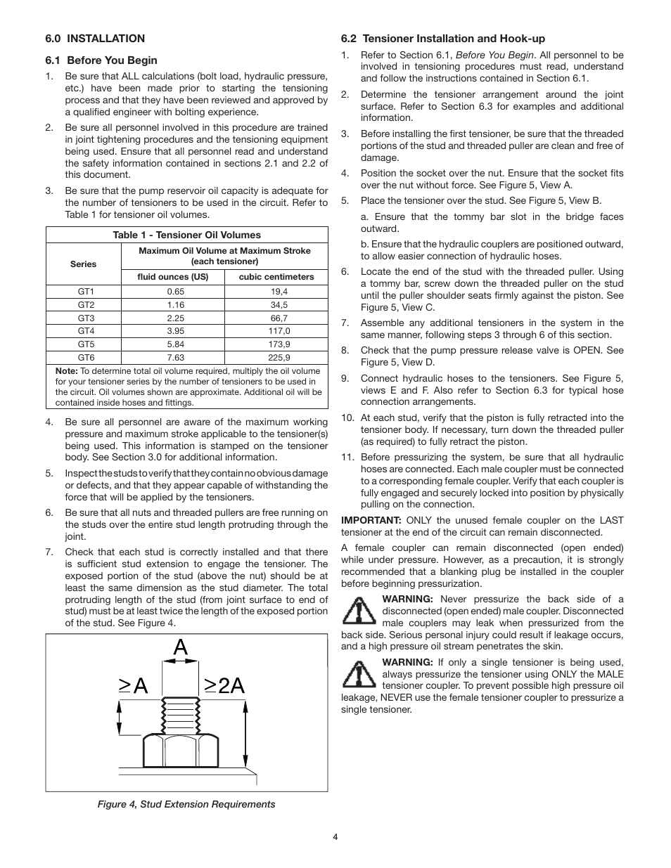 Enerpac GT-Series User Manual | Page 4 / 134