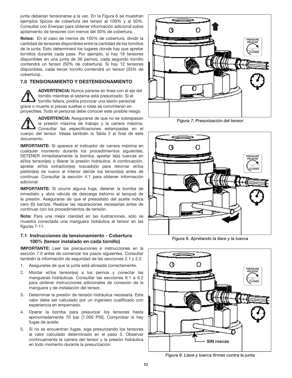 Enerpac GT-Series User Manual | Page 52 / 134