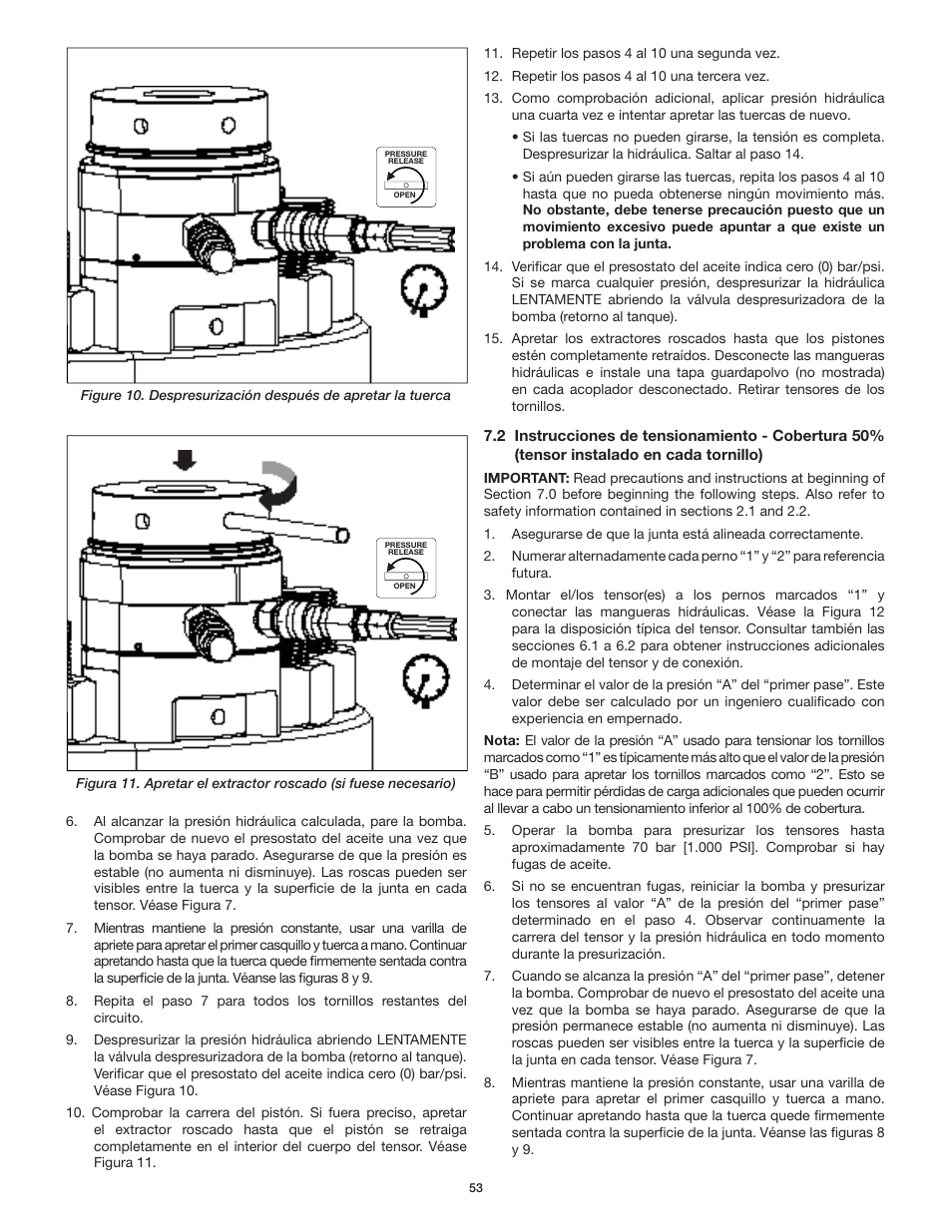 Enerpac GT-Series User Manual | Page 53 / 134