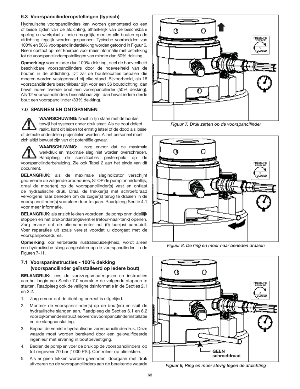 Enerpac GT-Series User Manual | Page 63 / 134