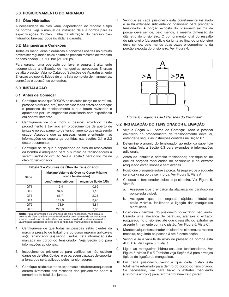 Enerpac GT-Series User Manual | Page 71 / 134