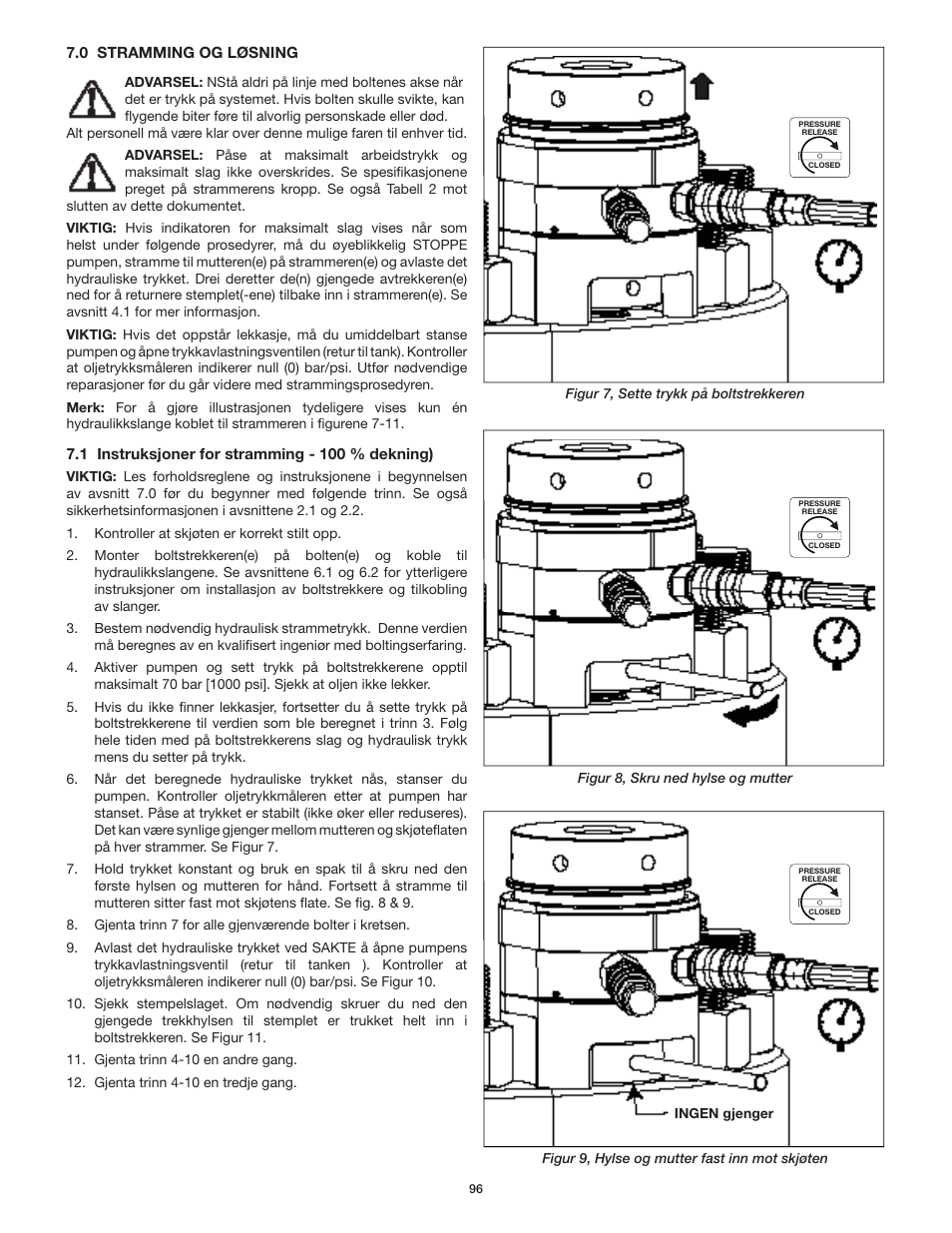 Enerpac GT-Series User Manual | Page 96 / 134