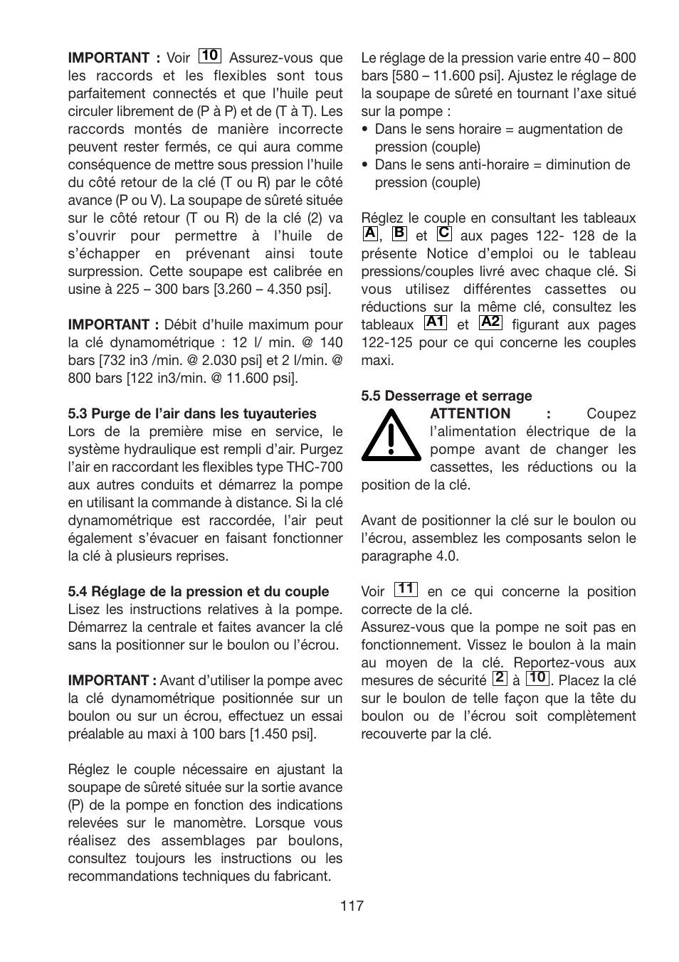 Enerpac HXD-Series User Manual | Page 117 / 172