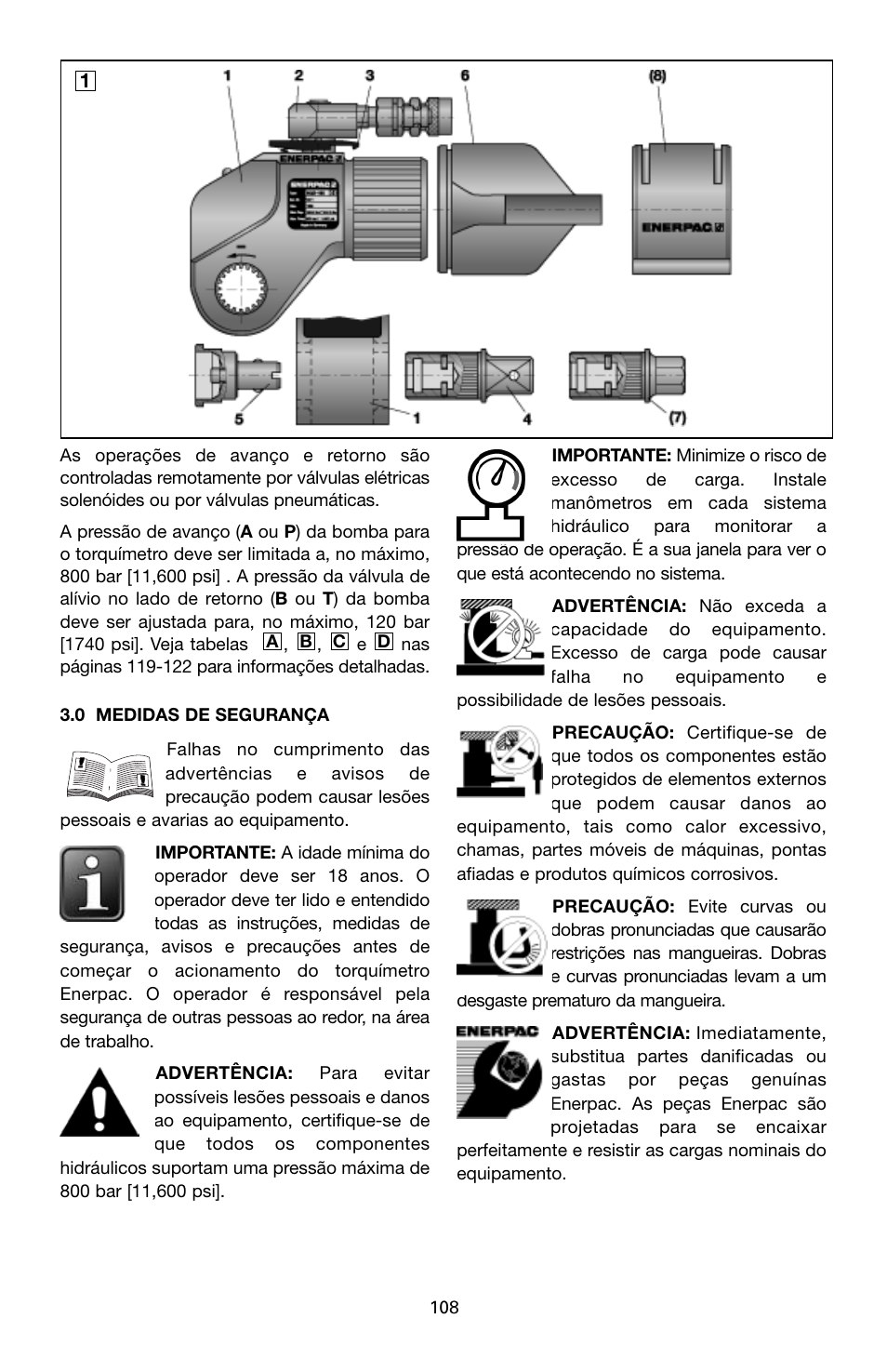 Enerpac SQD-Series User Manual | Page 108 / 140