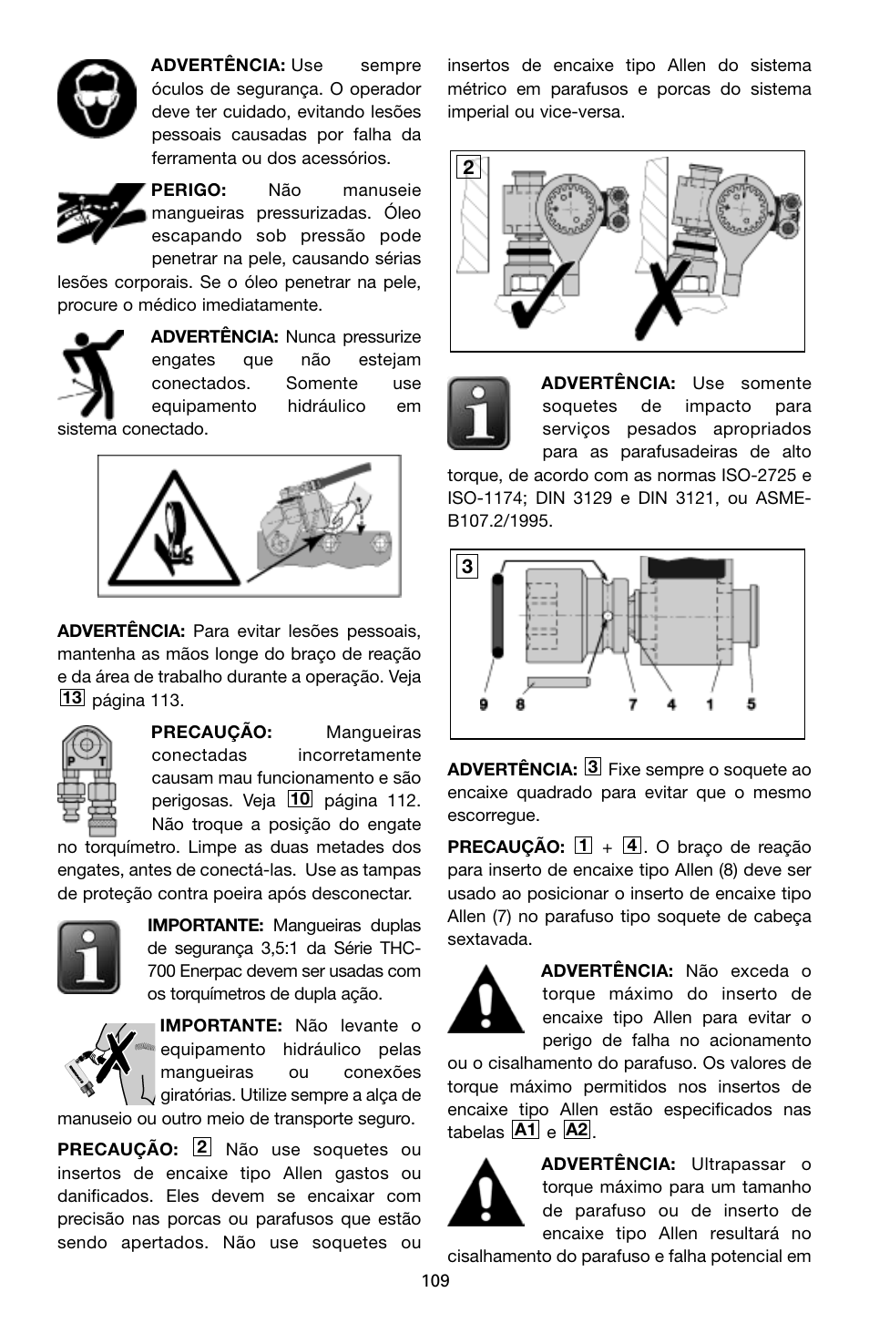 Enerpac SQD-Series User Manual | Page 109 / 140