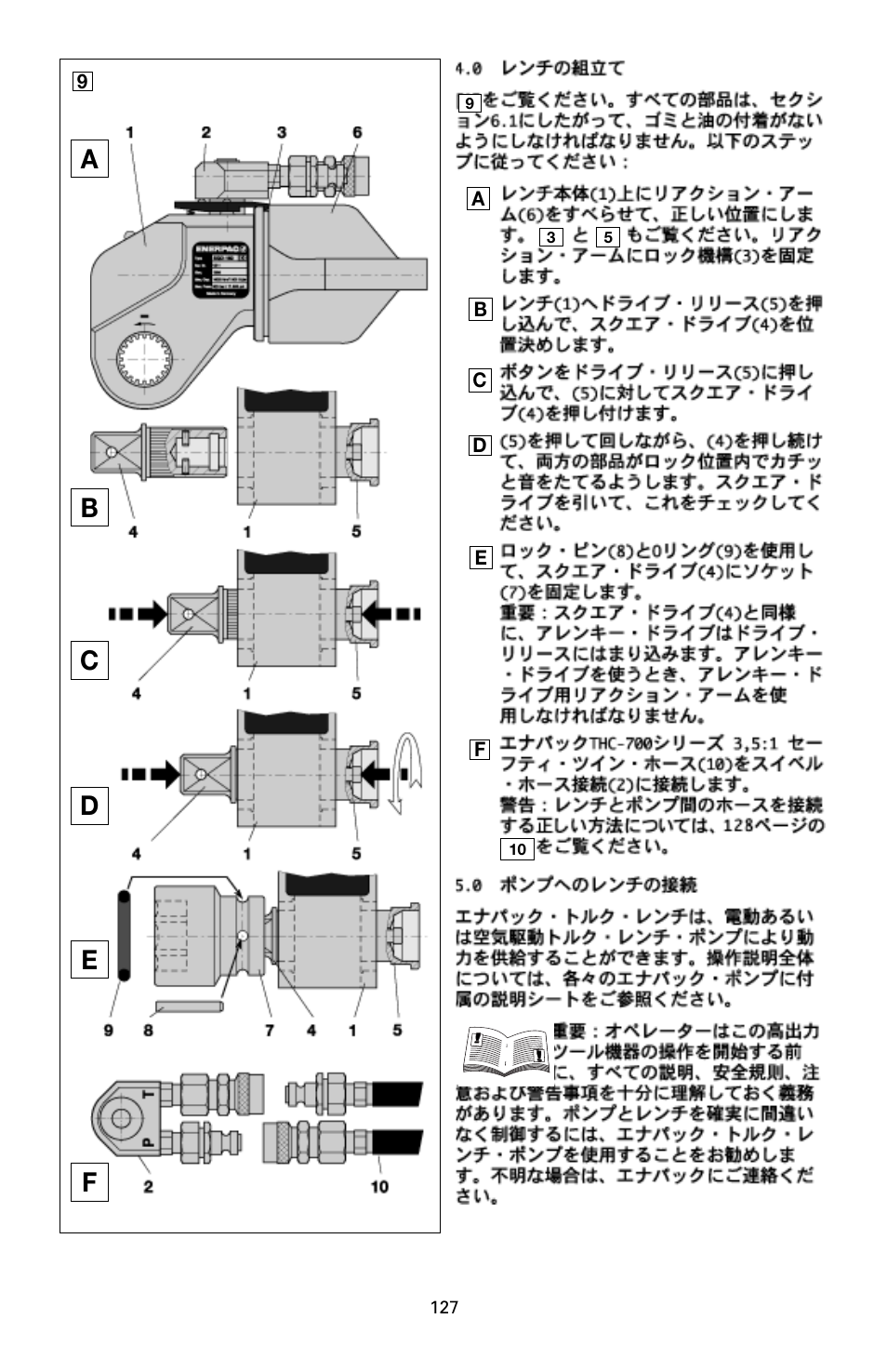 Enerpac SQD-Series User Manual | Page 127 / 140