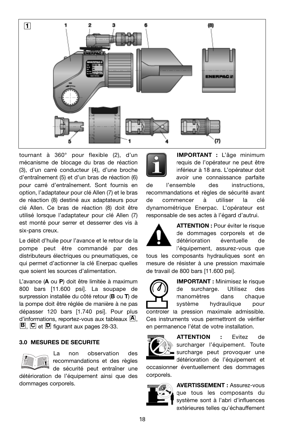 Enerpac SQD-Series User Manual | Page 18 / 140