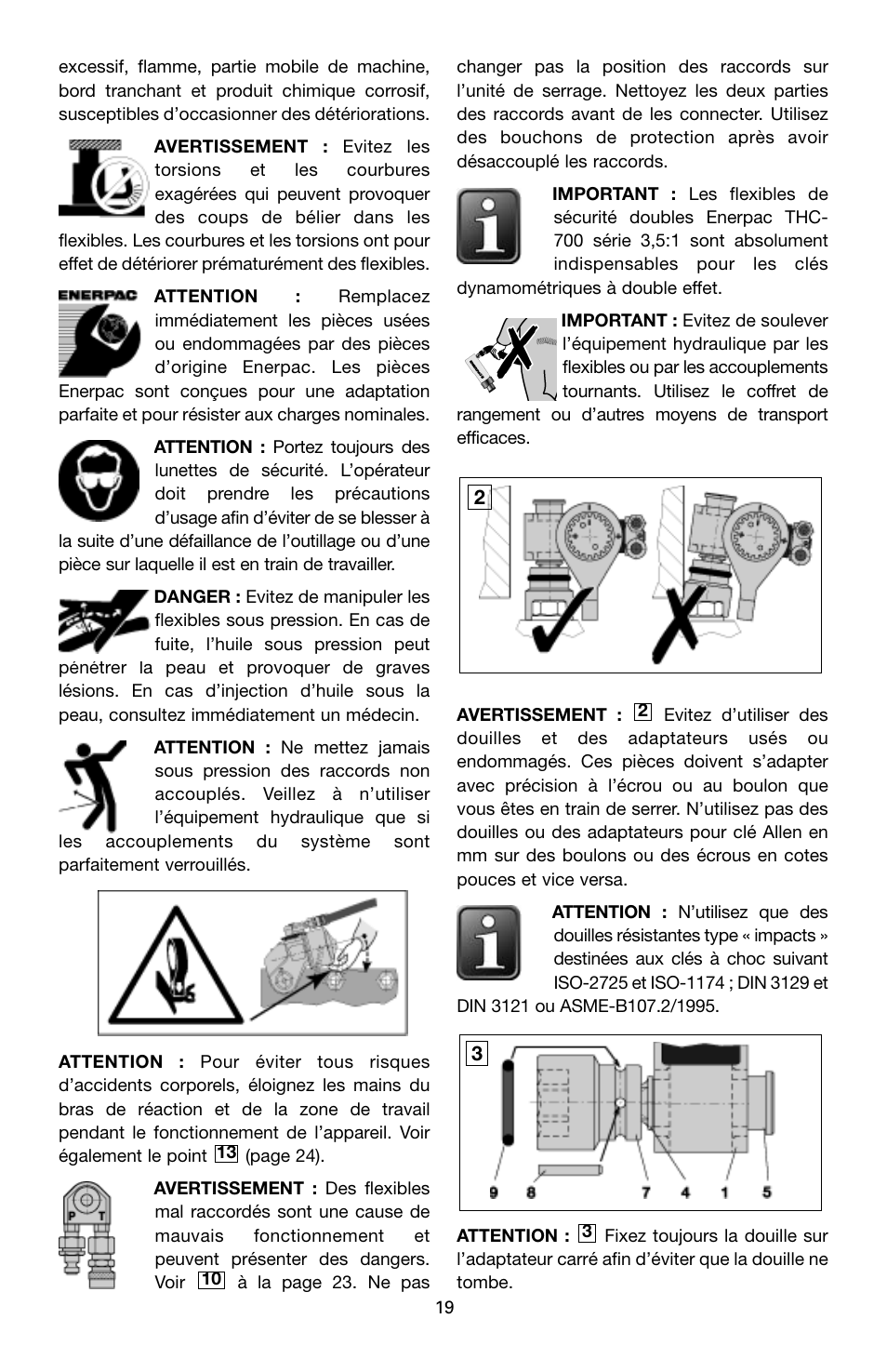 Enerpac SQD-Series User Manual | Page 19 / 140