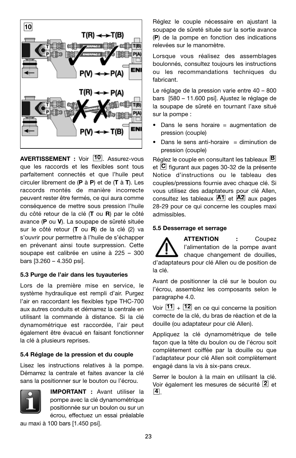 Enerpac SQD-Series User Manual | Page 23 / 140